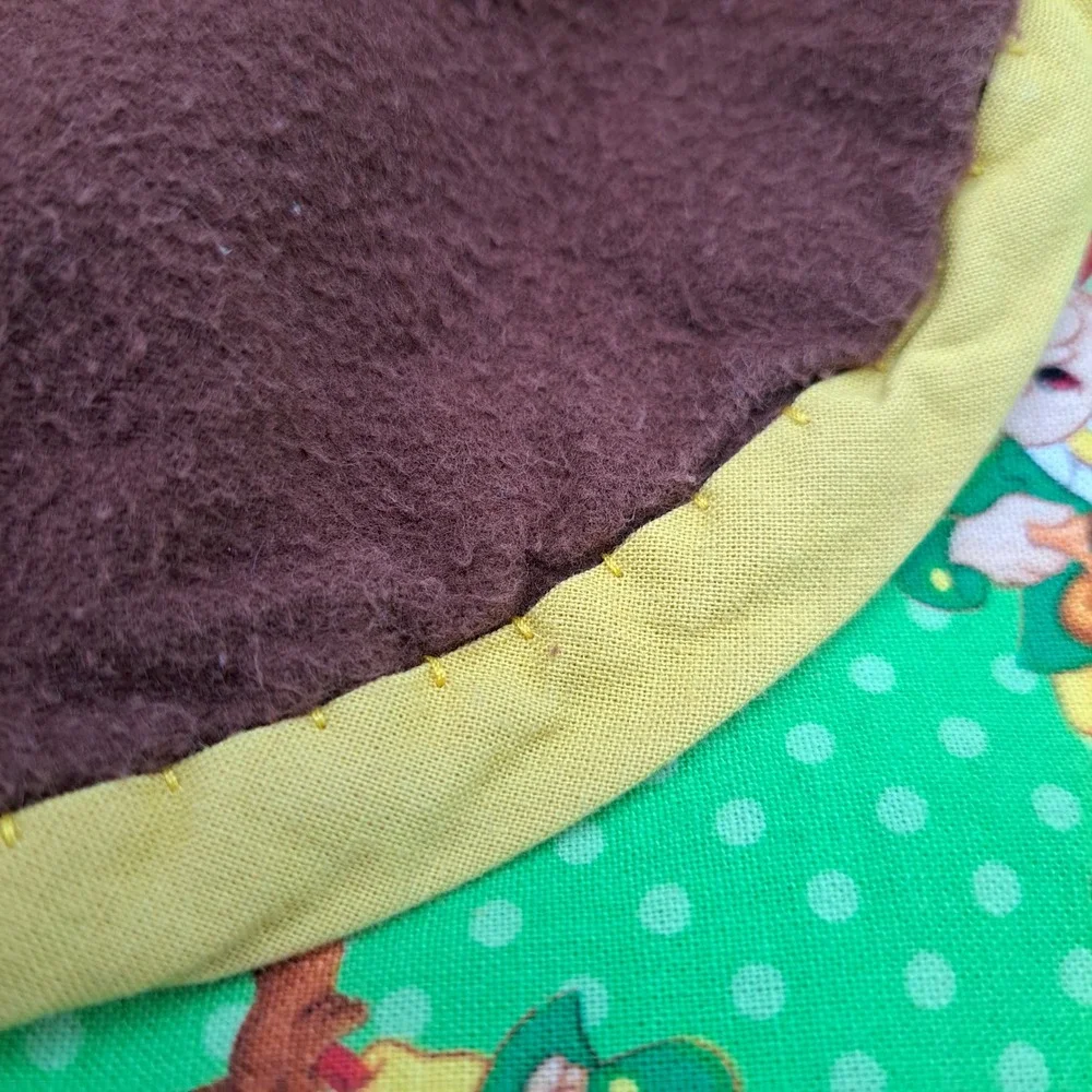 Handmade Keeber Elf(Ernie) Quilt For Baby/Crib Novelty‎ Green